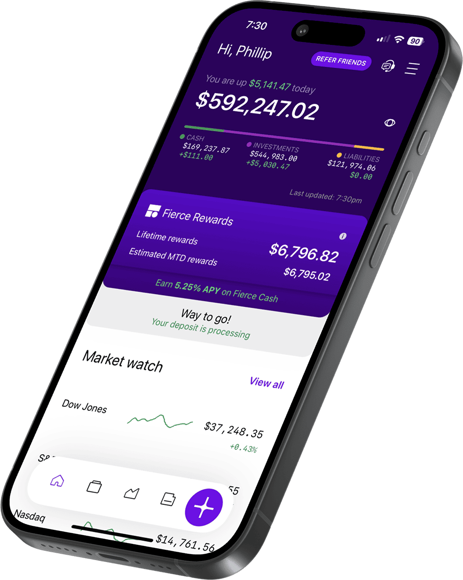 Fierce  The Finance Super App: FUND, INVEST, SPEND,EARN